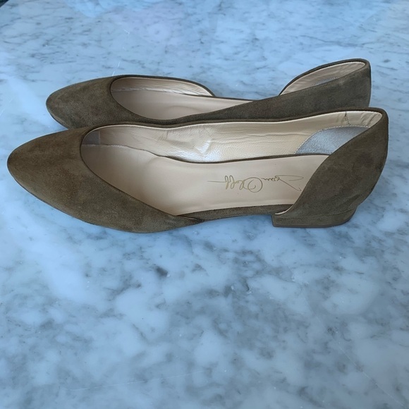Brown Suede Flats by Sam Edelman - Picture 4 of 9